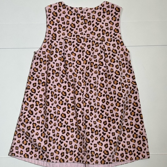 Gymboree Toddler Girl’s Pink Leopard Print Dress Size 3T - Picture 5 of 6